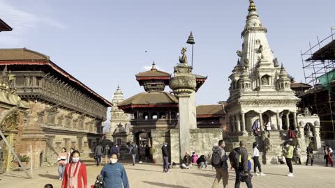 Short clips of bhaktapur durbar square