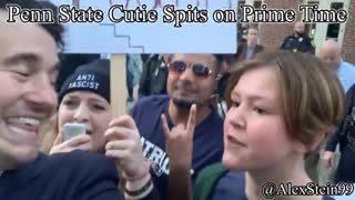 Penn State Protestor Gets Big Mad After Spitting on Alex Stein Proves Ineffective