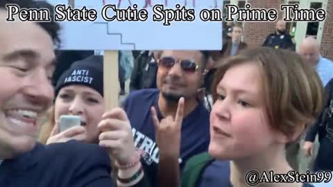 Penn State Protestor Gets Big Mad After Spitting on Alex Stein Proves Ineffective