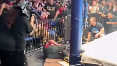 Eddie Kingston Breaks A Leg