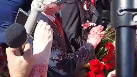 Russian ambassador attacked in Warsaw