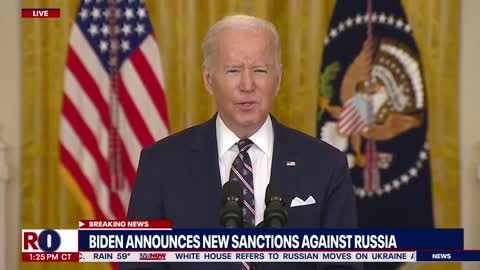 Russia-Ukraine: 'Beginning of invasion,' Biden announces sanctions