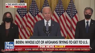 Reporter HAMMERS Biden on Afghanistan Debacle - Biden Gives Most SHAMEFUL Answer Possible