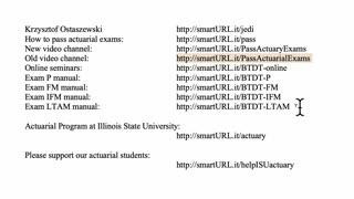 Exam P exercise for April 5, 2021