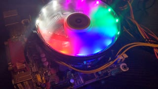 Rainbow PC Fan