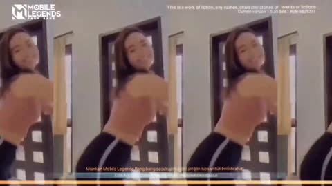 Tiktok dance girl