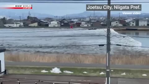 Japan Earthquake: Video footage of tsunami on January 1