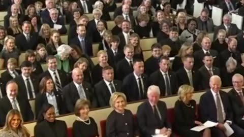 First Ladies Attend First Lady Rosalynn Carter's Memorial Service BUT 2 Presidents Couldn't Resist