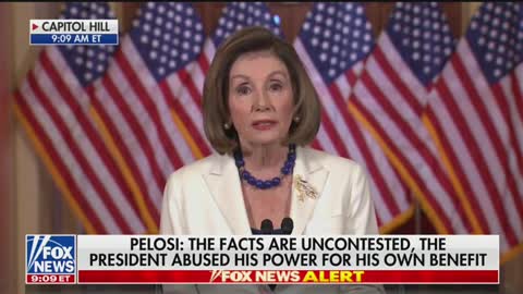 Pelosi calls for articles of impeachment against Trump