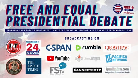 Presidential Debate by Free & Equal