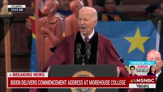 Black Students Turn Their Back to President Biden After He Race-Baits at HBCU