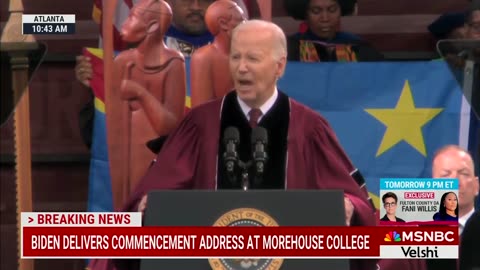 Black Students Turn Their Back to President Biden After He Race-Baits at HBCU