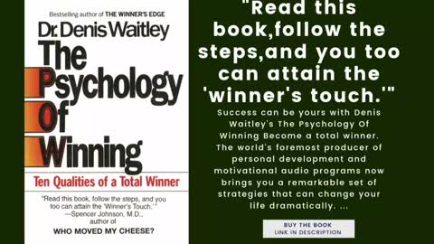 The Psychology of Winning by Denis Waitley audio book