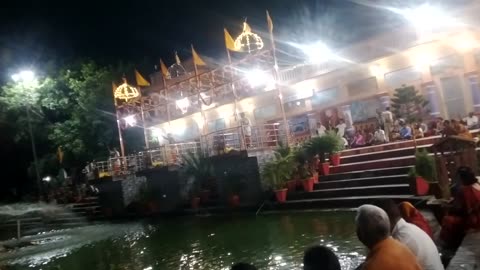 Ganga Aarti at janakpur