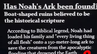 😲Noah's Ark Found❔