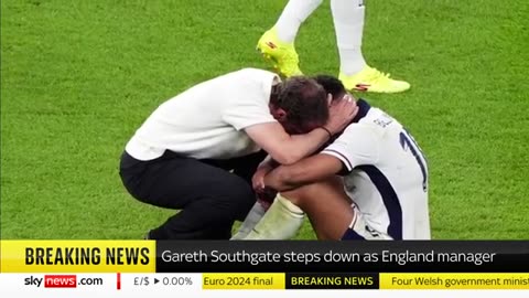 Gareth Southgate resigns as England manager