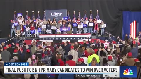 "Fiery Exchanges: Trump and Haley Spar Verbal Jabs Ahead of New Hampshire Primary"