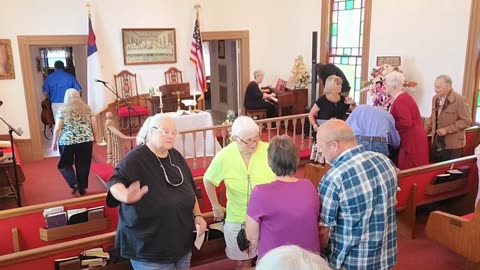 Vernon Chapel Communion Sunday Service (Mark 9:17-24) led by Brenda Lewis 8/4/2024