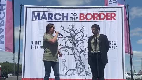 March to the Border Karla Jacinto survivor