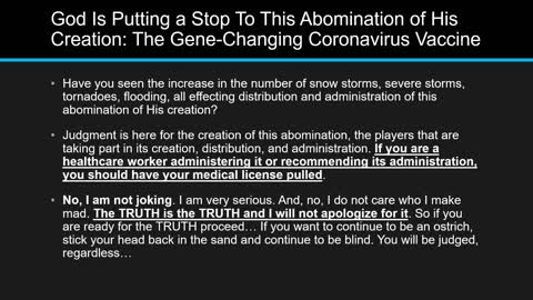 It is not a "vaccine"; it is not "gene therapy" So what is it?