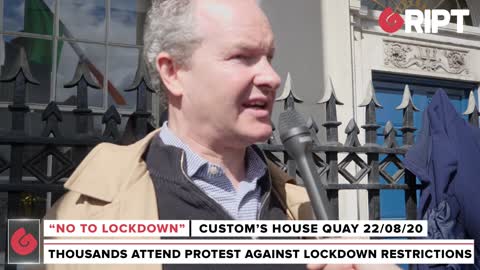 Thousands attend protest against lockdown restrictions#gript