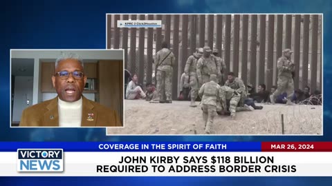 Victory News 3/26/24 - 4p.m: U.S. Border Patrol Chief Admits Deep Concern Over Southern Border