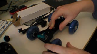 Camera Dolly Skater Stabilizer Slider Car Kit + 11_ Magic Arm DSLR Photo Video Camera