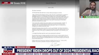 Banks Reacts to Joe Biden Dropping Out The Presidential Race