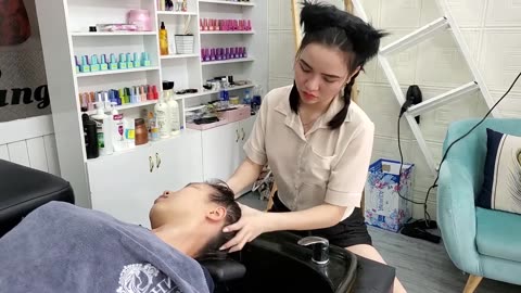 [ASMR] Not only is she beautiful, her passion for massage is also commendable and refreshing