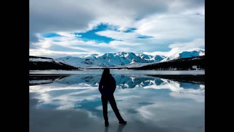 Icy Winter Lake Ambience