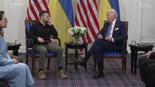 Biden Apologizes to Zelensky For Congressional Holdup to Weapons That Let Russia Gain