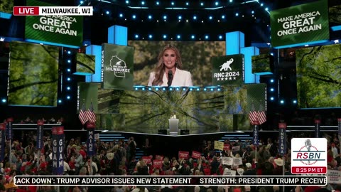 WATCH: Alina Habba at 2024 RNC in Milwaukee, WI - 7/18/2024