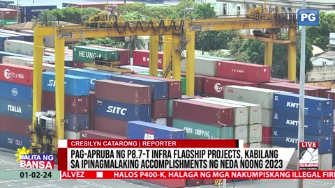 Pag-apruba ng P8.7-T infra flagship projects, kabilang sa ipinagmalaking accomplishments ng NEDA