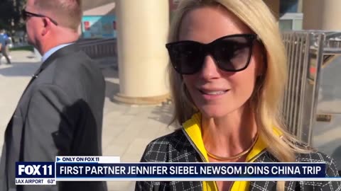 Jennifer Siebel Newsom joins Gavin Newsom in China trip