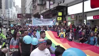 Hong Kong's Pride Parade Brings LGBT Community to March for Equality