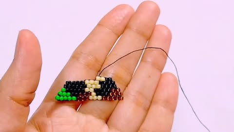 How to create Camouflage Pattern with Seed Beads 😻