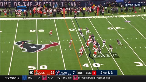 Cleveland Browns vs. Houston Texans 2023 Week 16 Game Highlights