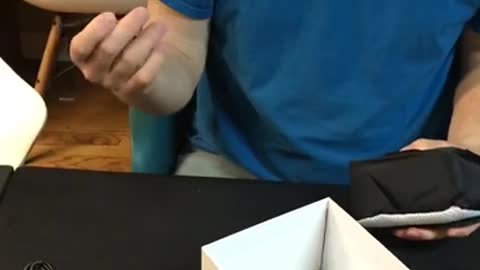 Mr Spinning Shadows unboxes his Camera