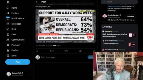 SHOCK_ CNN ADMITS Bernie's 4 Day Work Week Bill Is GOOD _ The Kyle Kulinski Show