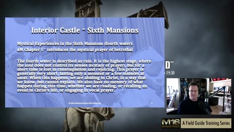 Saint Teresa of Avila - Interior Castle - Sixth Mansion Chapter 2 - The Wound of Love