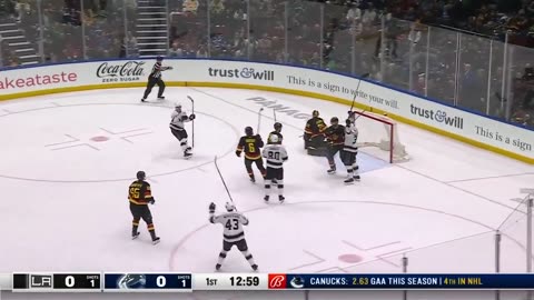 Fiala Opens Scoring for Kings!