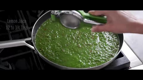 Creamy SPINACH LENTIL Curry Recipe for Vegetarian and Vegan Diet