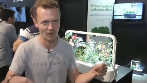 Urban gardening is made simple with the help of smart gardens.