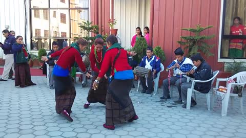 dance in wedding and fun program in Nepal
