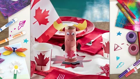 🍁🦌 Unleash Canadian Magic! Kids' Moose Craft for Canada Day - Dive into Fun NOW!