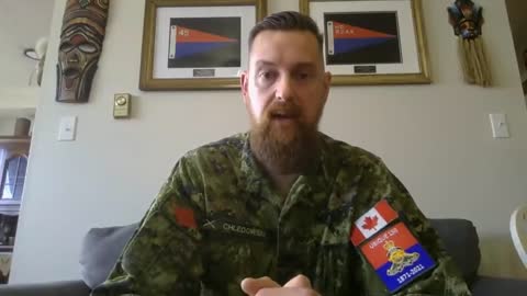 Canadian Army Major speaks out against Canadian tyranny and overreach - Major Stephen Chledowski.