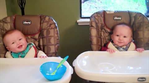 Best Videos of Cute and Funny Twin Babies