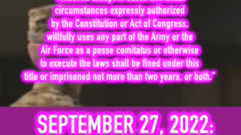Is the IRS Being Used to Sidestep the Posse Comitatus Act? ( September 27, 2022 )