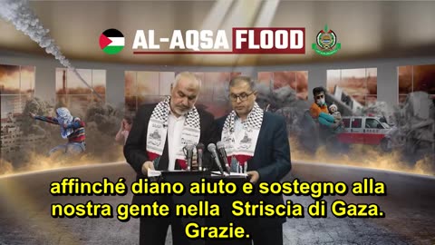 PALESTINA, GAZA: Comunicato Hamas, ottobre 2023, Genocidio Sionista Nazista Israele