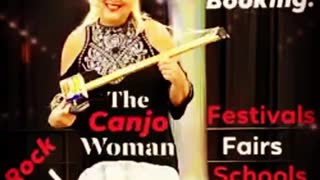 The Canjo Woman is now Booking for shows. Fairs, churches, weddings, schools. 2021